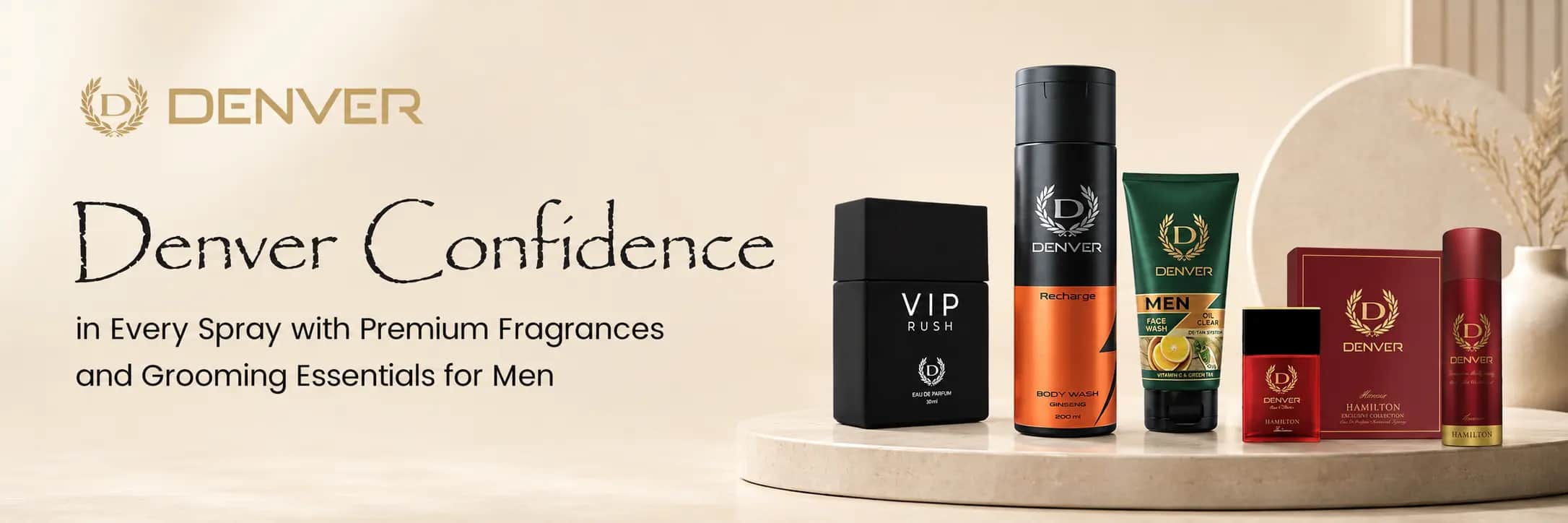 Denver - Confidence in Every Spray with Premium Fragrances and Grooming Essentials for Men