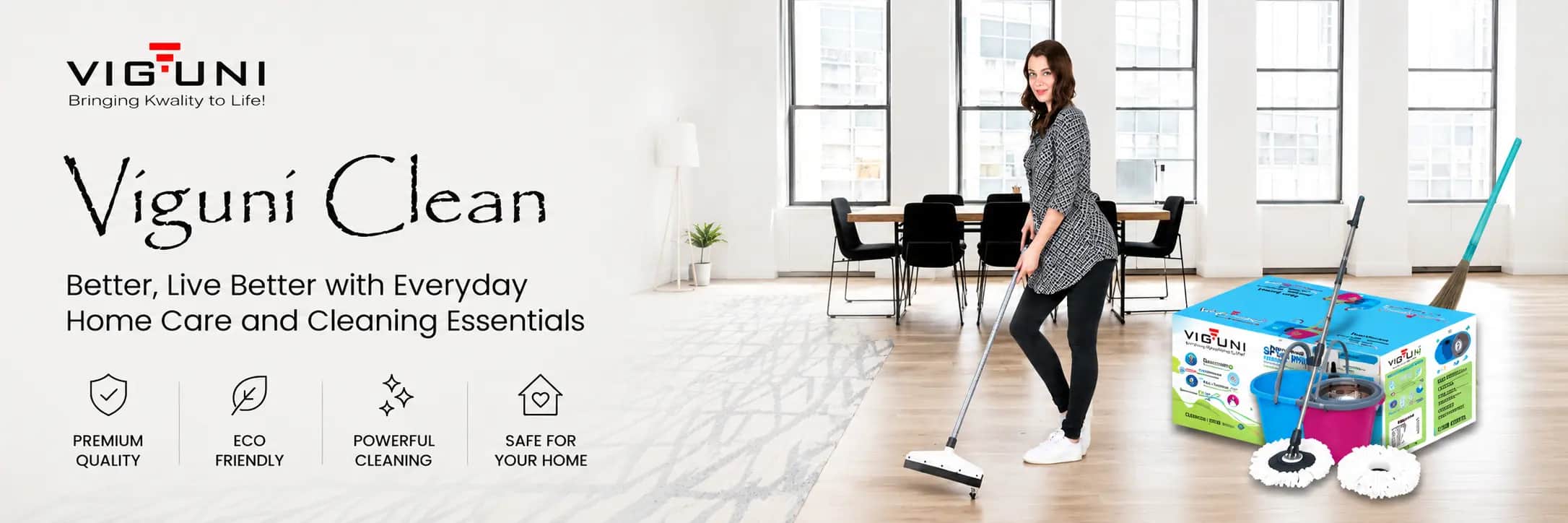 Viguni - Clean Better, Live Better with Everyday Home Care and Cleaning Essentials