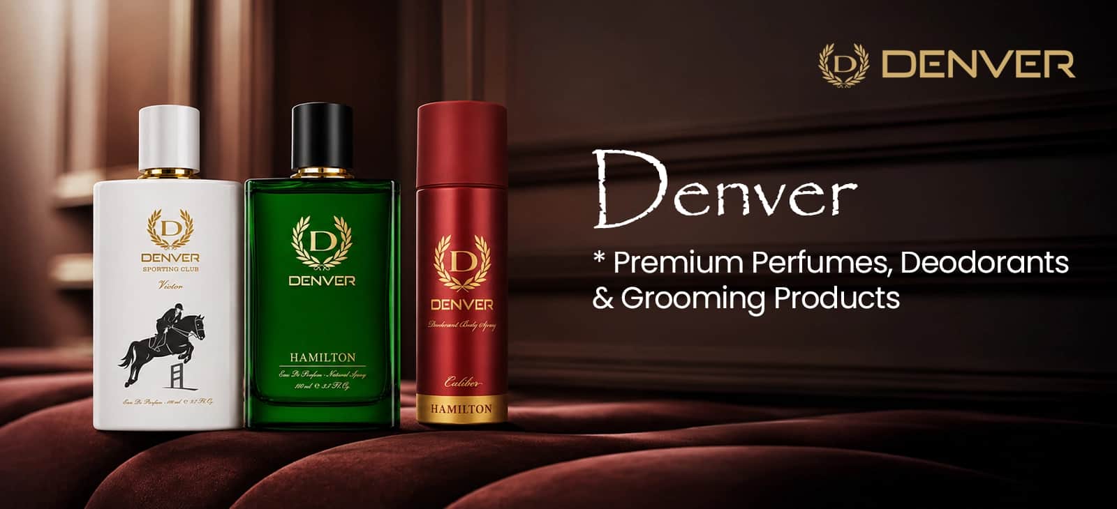 Denver → Premium Perfumes, Deodorants & Grooming Products