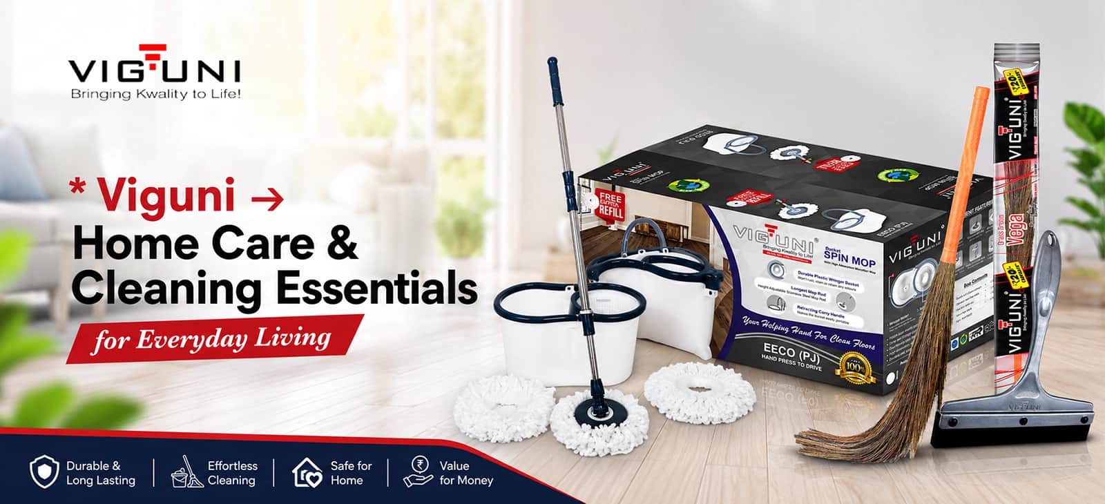 Viguni → Home Care & Cleaning Essentials for Everyday Living