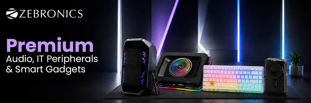 Zebronics → Premium Audio, IT Peripherals & Smart Gadgets