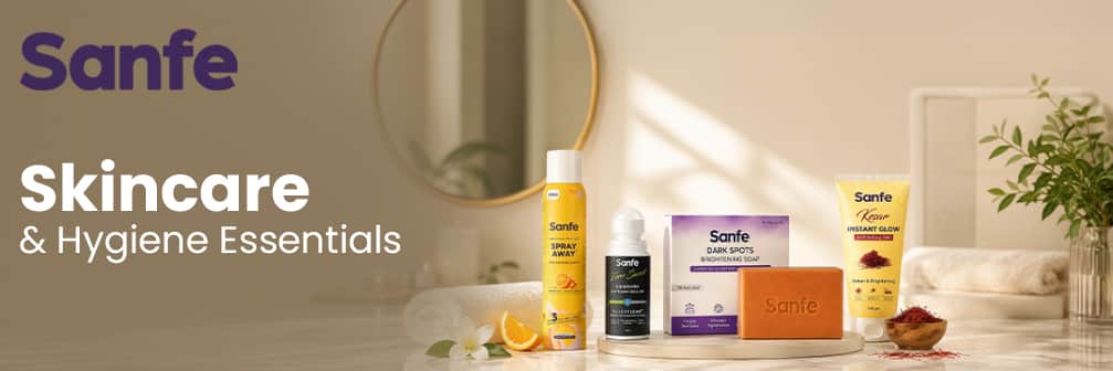 Sanfe → Skincare & Hygiene Essentials