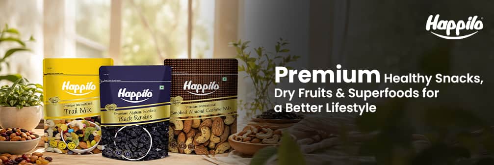 Happilo → Premium Healthy Snacks, Dry Fruits & Superfoods for a Better Lifestyle