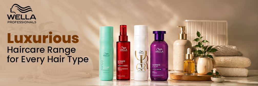 Wella → Luxurious Haircare Range for Every Hair Type