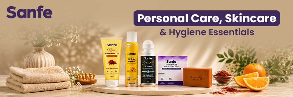 Sanfe → Personal Care, Skincare & Hygiene Essentials
