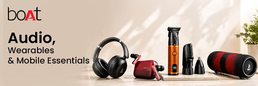 Boat → Audio, Wearables & Mobile Essentials