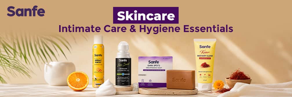 Sanfe → Skincare, Intimate Care & Hygiene Essentials