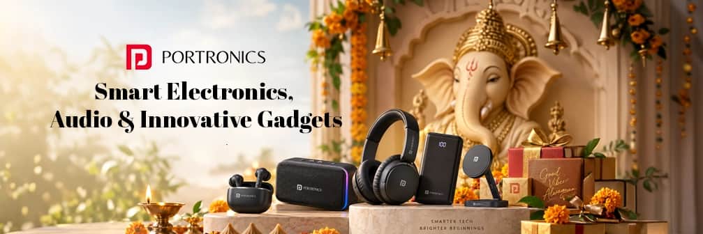 Portronics → Smart Electronics, Audio & Innovative Gadgets