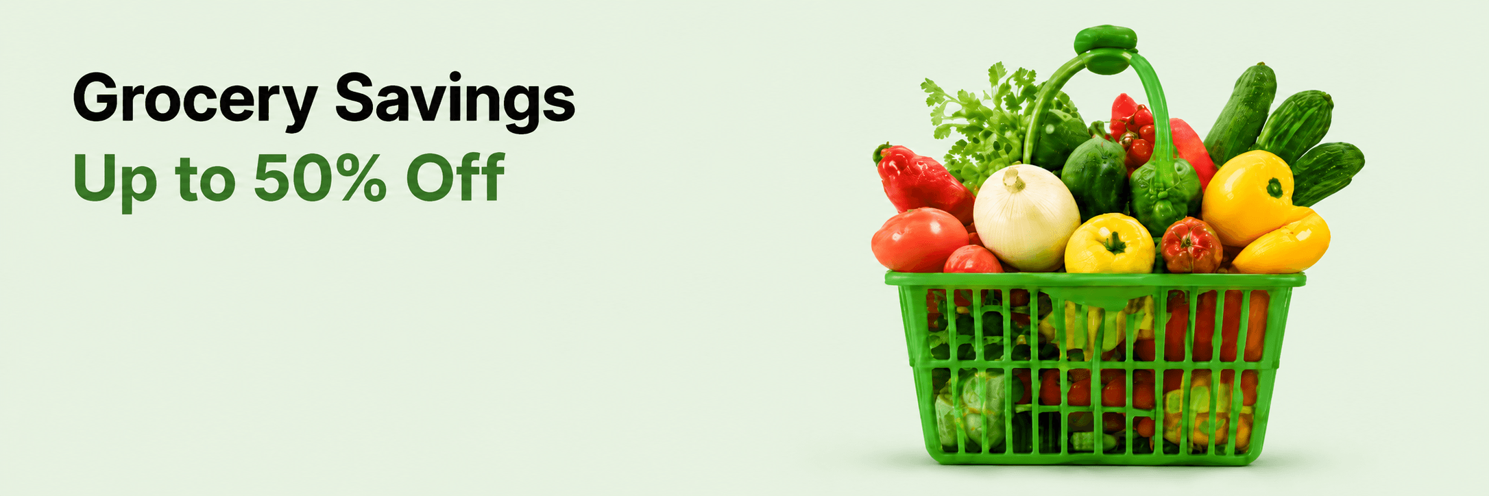 Grocery Savings — Up to 50% Off