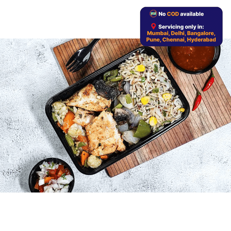 FoodDarzee : Muscle Building - Non Veg High Protein 1 day Trial plan powered by FoodDarzee FoodDarzee : Muscle Building - Non Veg High Protein 1 day Trial plan | Breakfast, Lunch, Evening Snack & Dinner | 4 meals delivered on 1 day | High Protein Diet - Nutrition and Fitness Supplements | Buy online on ZillyBuy