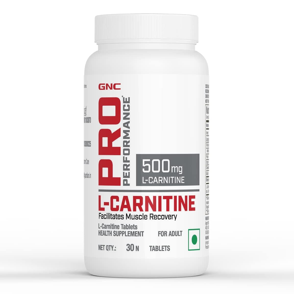 GNC Pro Performance L-Carnitine | Burns Fat For Muscle Growth | Maximises Recovery | Aids in Healthy Weight Loss | Reduces Soreness & Fatigue | Formulated in USA | 500mg Per Serving GNC Pro Performance L-Carnitine | Burns Fat For Muscle Growth | Maximise
