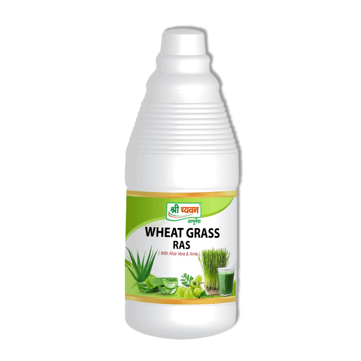 Shri chyawan Wheat Grass Ras -500 ml |Fights Skin Infections|Improves overall Metabolism| - Nutrition and Fitness Supplements | Buy online on ZillyBuy