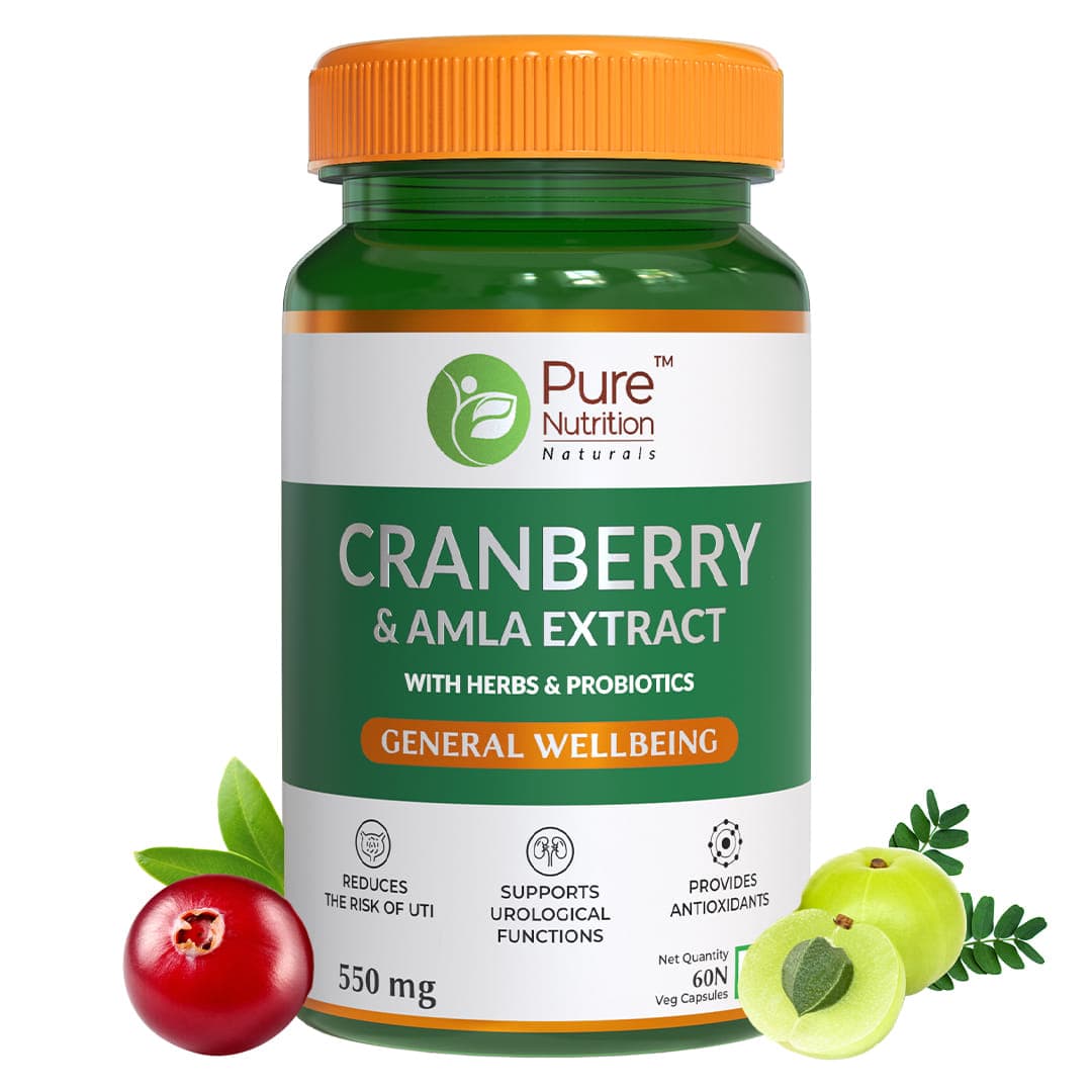 Cranberry Plus 60 Caps - Nutrition and Fitness Supplements | Buy online on ZillyBuy