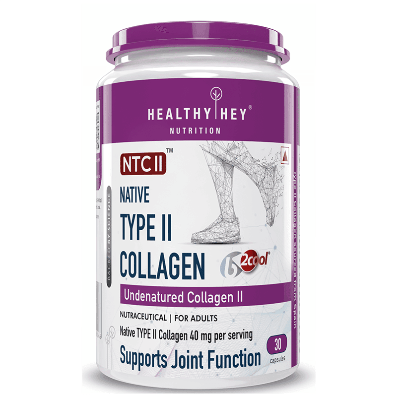 Healthyhey Nutrition UC II 40 mg 30 capsules - Nutrition and Fitness Supplements | Buy online on ZillyBuy