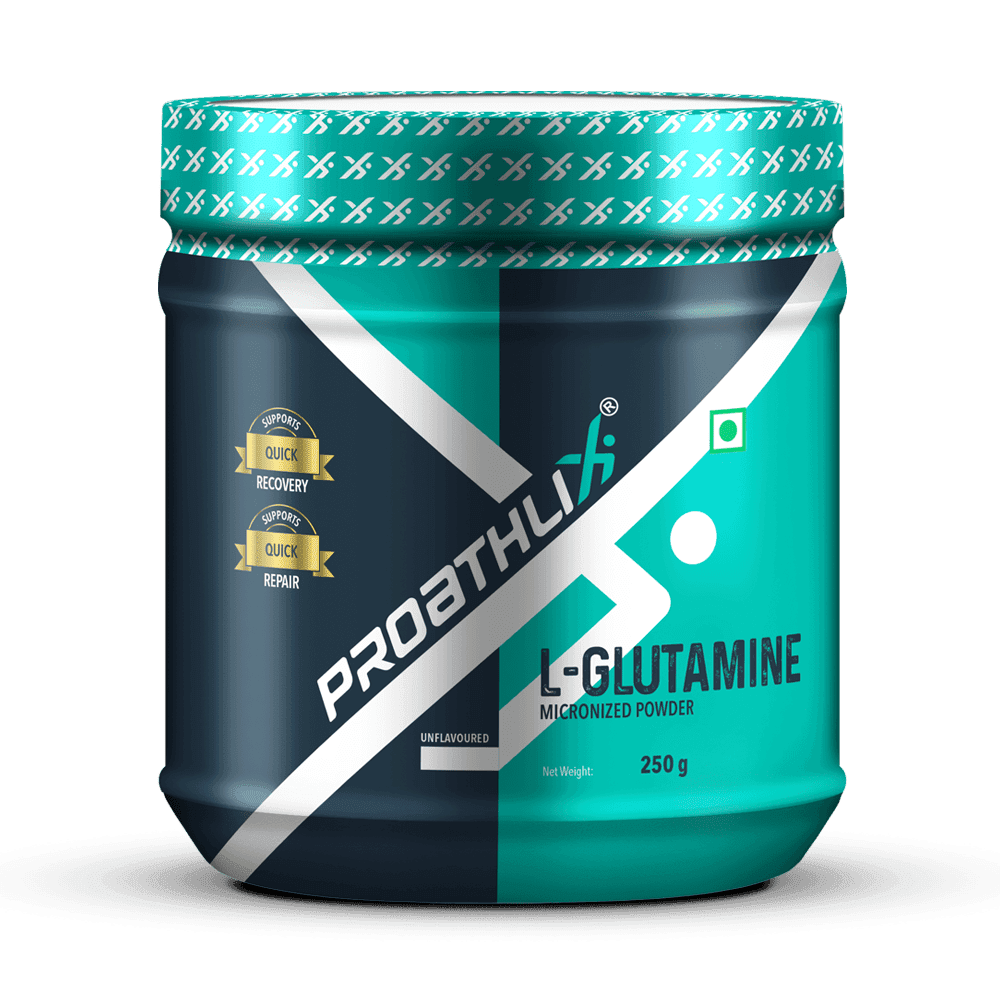 Proathlix L-glutamine (Unflavoured) 250 G                                Proathlix L-glutamine (Unflavoured) 250 G                               - Nutrition and Fitness Supplements | Buy online on ZillyBuy