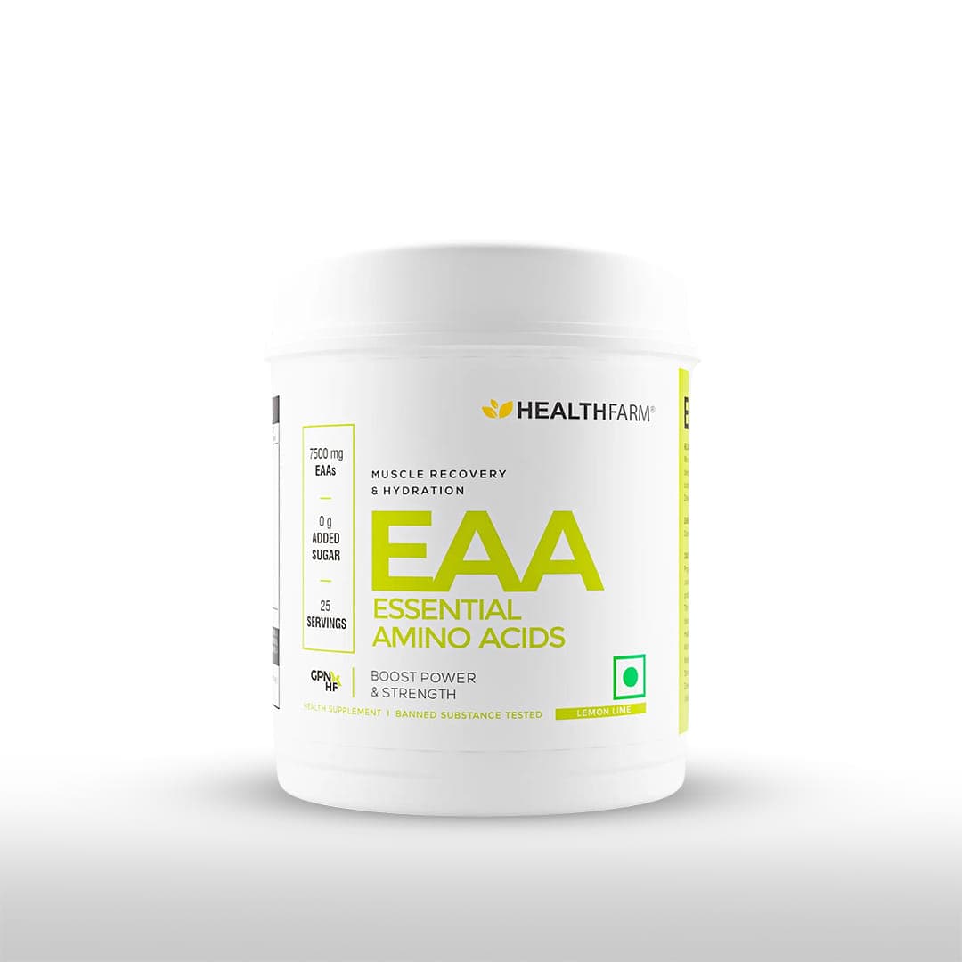 Healthfarm muscle EAA Powder 250g Healthfarm muscle EAA Powder 250g- lemon line - Nutrition and Fitness Supplements | Buy online on ZillyBuy