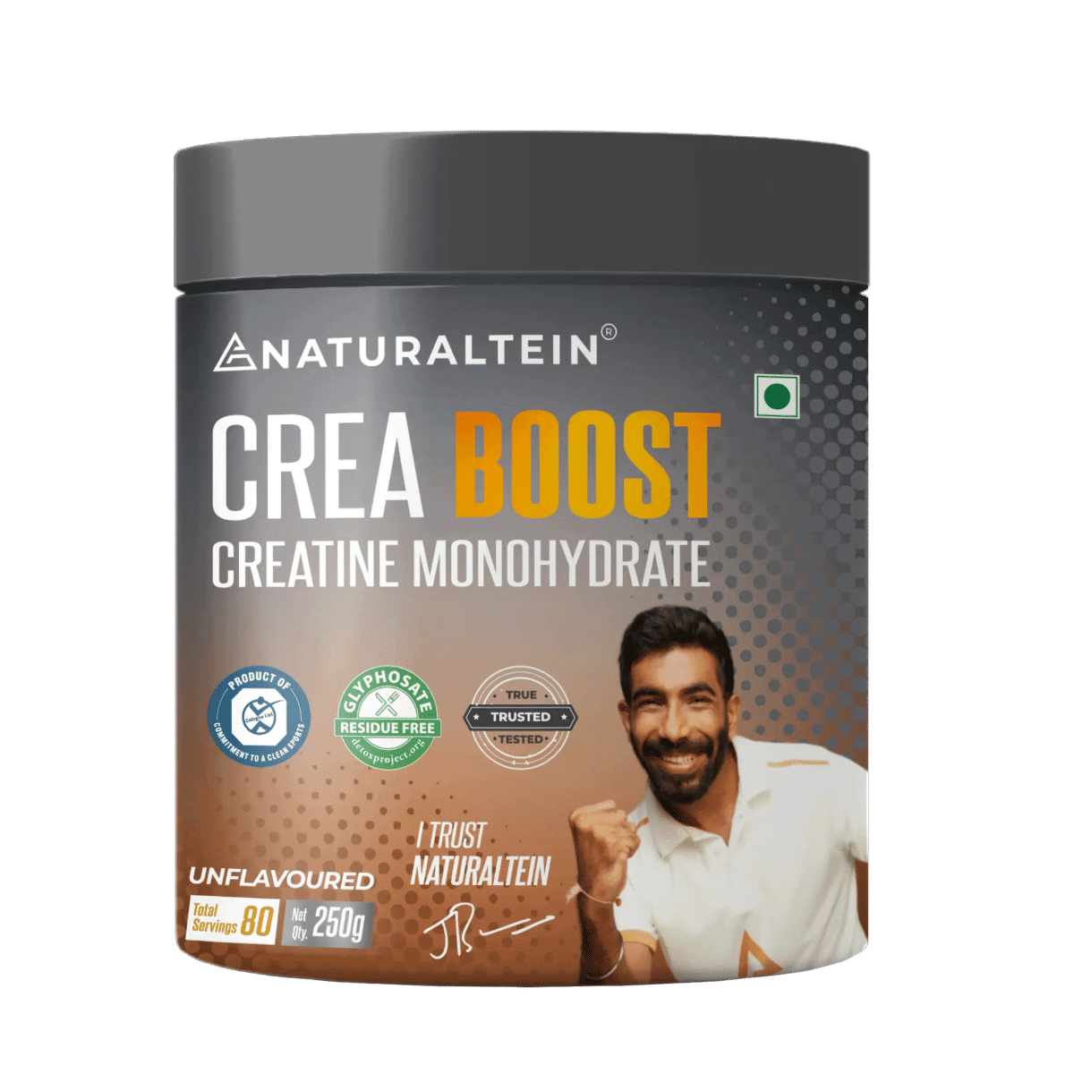 NATURALTEIN Crea Boost - 250 gms - Nutrition and Fitness Supplements | Buy online on ZillyBuy