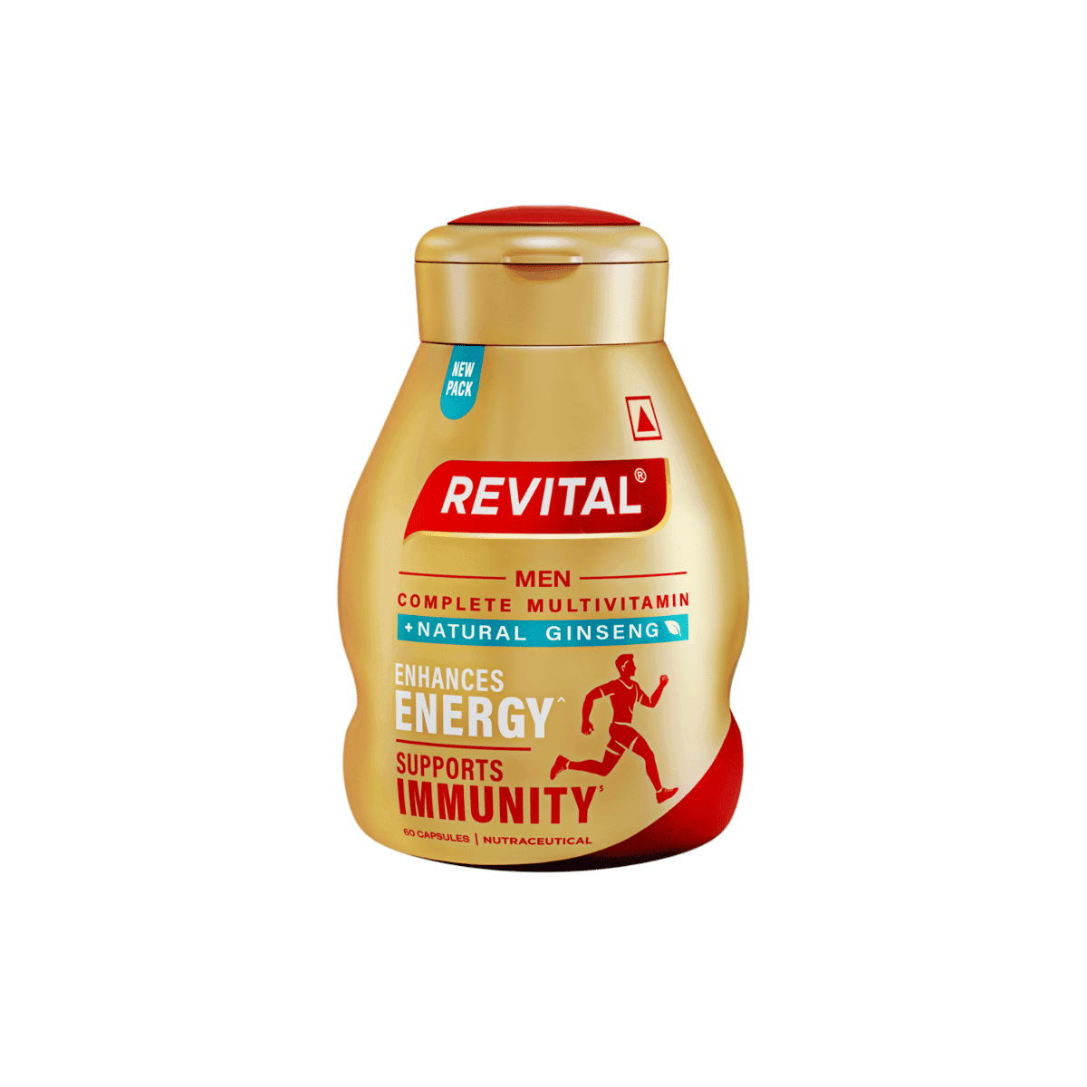 Revital H Multivitamin For Men With Natural Ginseng Zinc 10 Vitamins & 8 Minerals For Daily Energy Stamina & Immunity Revital H for Complete Multivitamins | 30 Tablet | Bones | Energy | Immunity | Men - Nutrition and Fitness Supplements | Buy online on ZillyBuy
