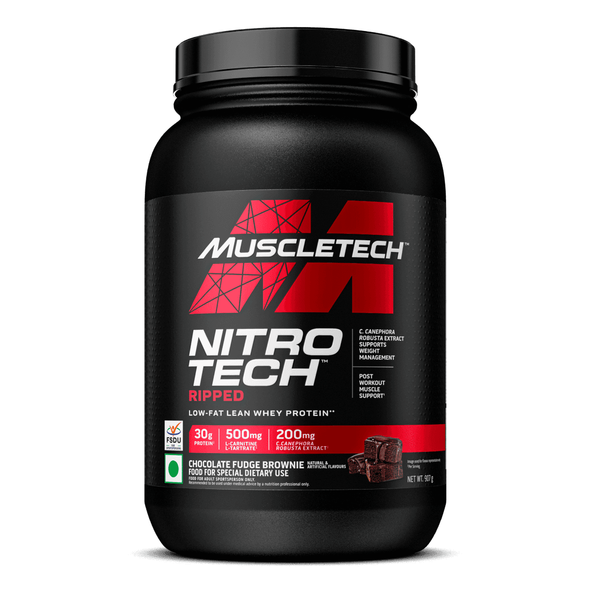 MuscleTech Nitrotech Ripped 907g | 24 Serving | 30g Protein | Choclate Fudge Brownie Flavour | Weight Management | Muscle Support MuscleTech Nitrotech Ripped 907g | 24 Serving | 30g Protein | Choclate Fudge Brownie Flavour | Weight Management | Muscle Su - Nutrition and Fitness Supplements | Buy online on ZillyBuy