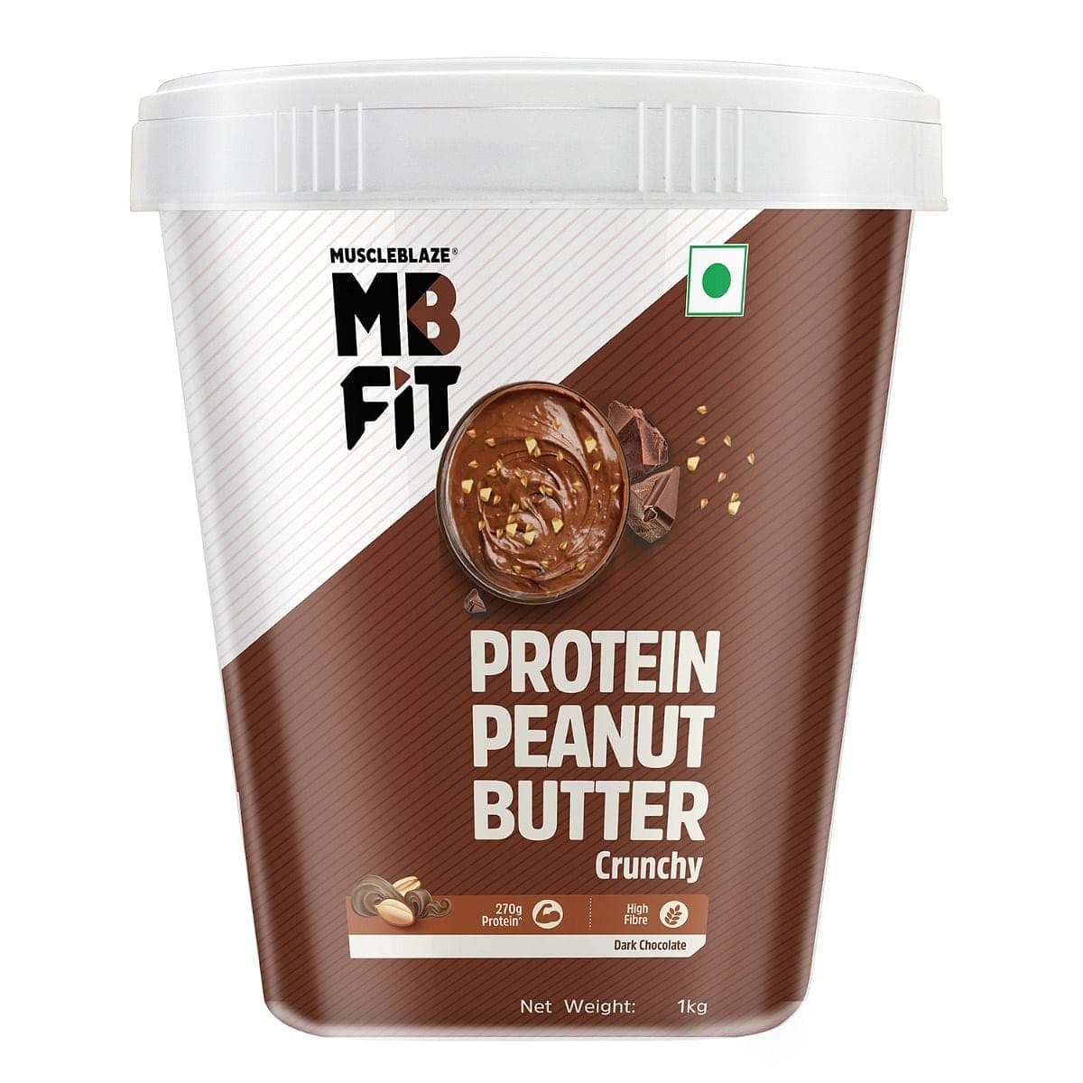MuscleBlaze Protein Peanut Butter Crunchy | 27g Protein | High Fiber - | Dark Chocolate Flavour 1kg  MuscleBlaze Protein Peanut Butter Crunchy 1kg | 27g Protein | Dark Chocolate Flavour | High Fiber | Pack of 2 - Nutrition and Fitness Supplements | Buy online on ZillyBuy