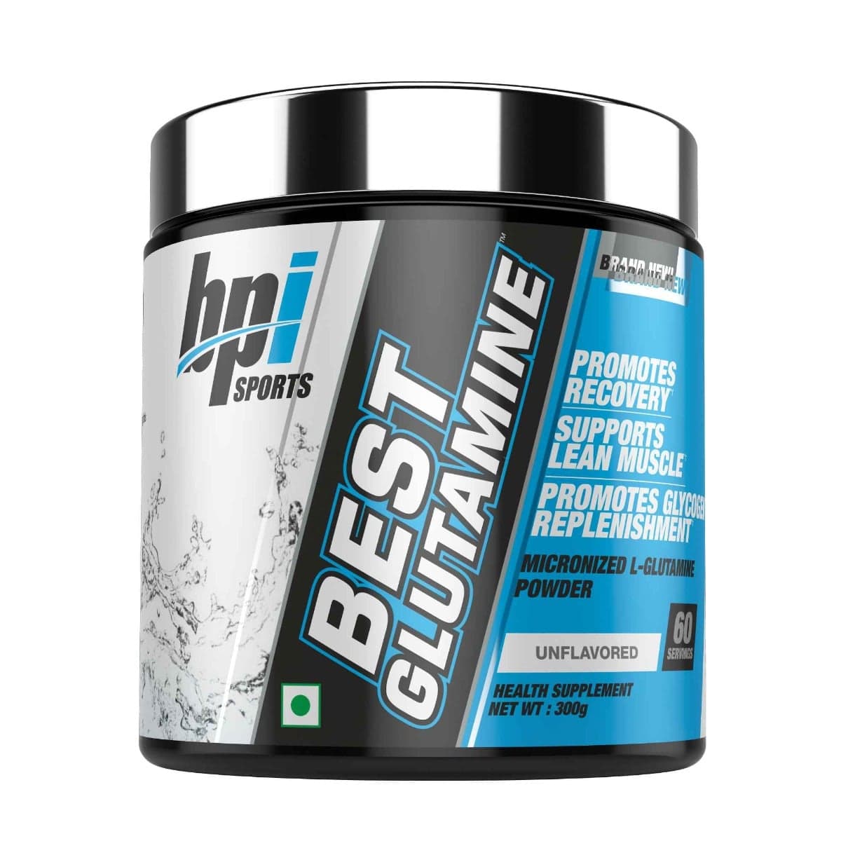 BPI Glutamine (Unflavoured, 2 Month Supply) L | Glutamine For Muscle Building & Performance | Post Workout Recovery & Muscle Growth (300g) - Nutrition and Fitness Supplements | Buy online on ZillyBuy