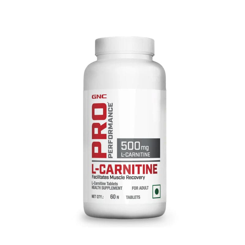 GNC Pro Performance L-Carnitine | Burns Fat For Muscle Growth | Maximises Recovery | Aids in Healthy Weight Loss | Reduces Soreness & Fatigue | Formulated in USA | 500mg Per Serving GNC Pro Performance L-Carnitine | Burns Fat For Muscle Growth | Maximise