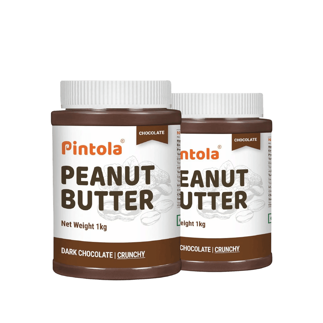 Pintola Choco Spread Peanut Butter with Dark Chocolate, Crunchy Pintola Choco Spread Peanut Butter with Dark Chocolate, Crunchy, 350g