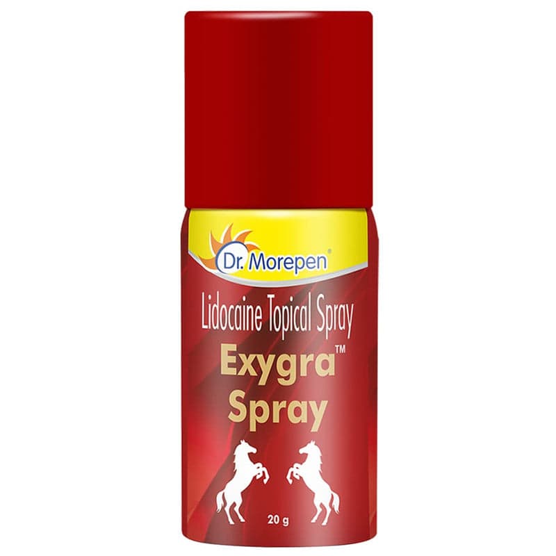 DR. MOREPEN Exygra Spray, Stamina Booster Spray for Men 20gm - Sexual Wellness | Buy online on ZillyBuy