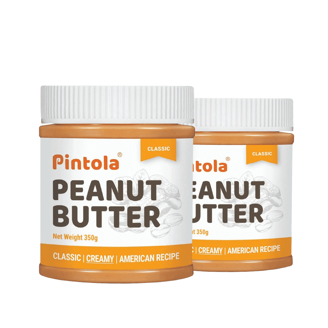 Pintola Classic Creamy Peanut Butter | High Protein, Gluten Free Pintola Classic Creamy Peanut Butter 350g | High Protein, Gluten Free
