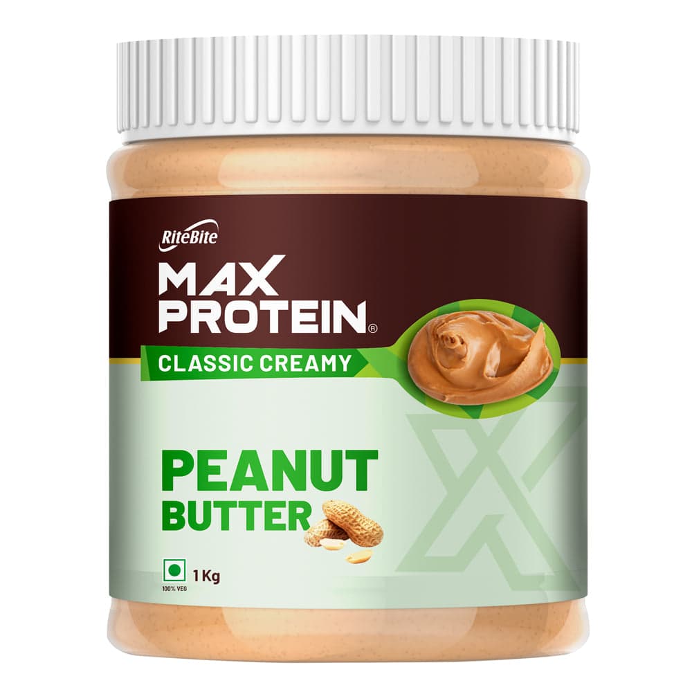 RiteBite Max Protein Peanut Butter Spread Classic Creamy 340 g (Pack of 1) - image 4