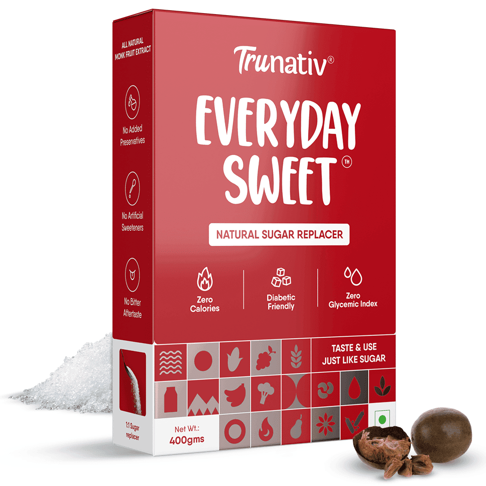 TruNativ Everyday Sweet Monk Fruit & Erythritol Sweetener 400g | Zero Calorie - Health Foods and Drinks | Buy online on ZillyBuy