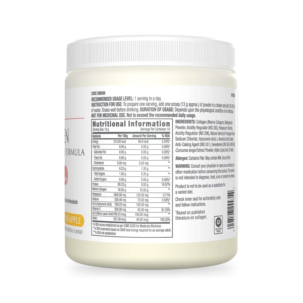 GNC Marine Collagen with Hyaluronic Acid, Biotin & Antioxidants for Women & Men | Reduces Fine Lines & Wrinkles | Highest Dosage of 10g Per Serving For Radiant & Youthful Skin GNC Marine Collagen with Hyaluronic Acid, Biotin & Antioxidants for Women & Me