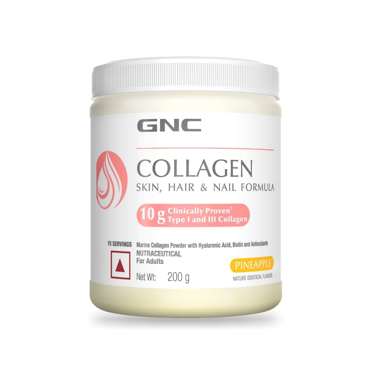 GNC Marine Collagen with Hyaluronic Acid, Biotin & Antioxidants for Women & Men | Reduces Fine Lines & Wrinkles | Highest Dosage of 10g Per Serving For Radiant & Youthful Skin GNC Marine Collagen with Hyaluronic Acid, Biotin & Antioxidants for Women & Me