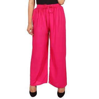 women palazzo pink color - Uncategorized | Buy online on ZillyBuy