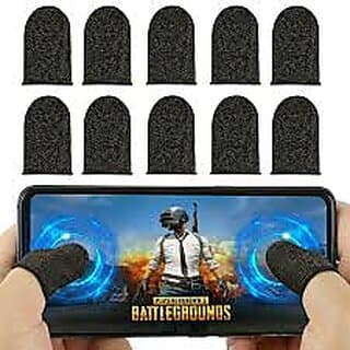 20 Pcs Finger Sleeve gaming controller for PUBG sweatproof Gloves - Gaming Accessories | Buy online on ZillyBuy