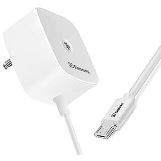 TP TROOPS 20W QualComm-3.0 Fast Charger with Attached Micro Cable-TP-568 - Power Bank | Buy online on ZillyBuy