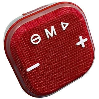 TecSox Mini300 Speaker 6 W Bluetooth Speaker Bluetooth v5.0 with USB,Aux 10 W Bluetooth Speaker (Red, Stereo Channel) - Speaker | Buy online on ZillyBuy