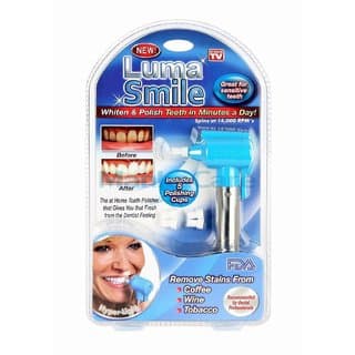 Luma Smile Tooth Polisher Whitener Stain Remover with LED Light - Oral Care | Buy online on ZillyBuy