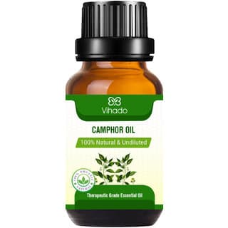 Vihado Camphor Essential Oil - 100 Pure Natural (15 ml) (15 ml) - Skin Care - Oils and Serums | Buy online on ZillyBuy
