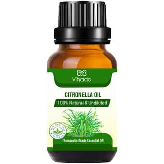 Vihado Citronella Essential Oil for Candle Making and Torches, (30 ml) - Skin Care - Oils and Serums | Buy online on ZillyBuy