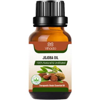 Vihado Pure, Natural And Cold Pressed Jojoba Carrier Oil (15 ml) (Pack of 1) (15 ml) - Skin Care - Oils and Serums | Buy online on ZillyBuy