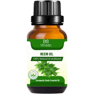 Vihado Cold Pressed Organic Neem Oil, (10 ml) (Pack of 1) (10 ml) - Skin Care - Oils and Serums | Buy online on ZillyBuy