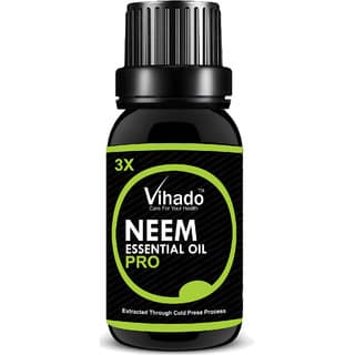 Vihado Organic 100 Pure Cold Pressed Neem Oil, Skin  Nails (10 ml) (Pack of 1) (10 ml) - Skin Care - Oils and Serums | Buy online on ZillyBuy