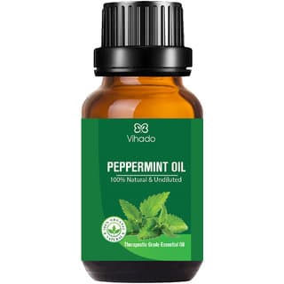 Vihado Best Peppermint Essential Oil, 100 Natural  Pure, for Hair, Skin, Face (10 ml) - Skin Care - Oils and Serums | Buy online on ZillyBuy