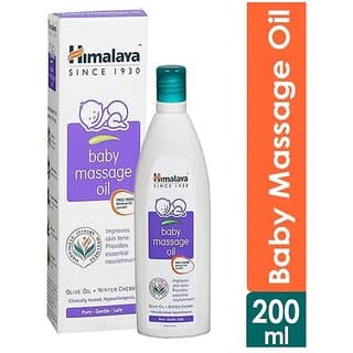 Himalaya Babycare massage oil (200ml) - Skin Care - Oils and Serums | Buy online on ZillyBuy