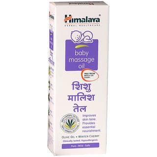 Himalaya Herbal Baby Massage Oil Bottle 200 ml - Skin Care - Oils and Serums | Buy online on ZillyBuy
