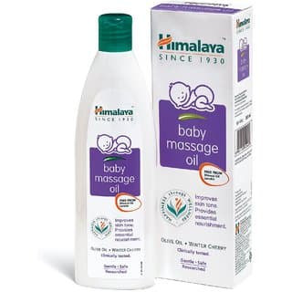 Himalaya Herbal Baby Massage Oil Bottle - 200 ml (Pack of 1) - Skin Care - Oils and Serums | Buy online on ZillyBuy