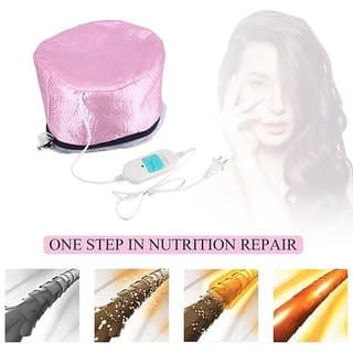 Right traders Head Spa Cap Treatment with Beauty Steamer Nourishing Heating Cap - Hair Oils, Care, and Styling | Buy online on ZillyBuy