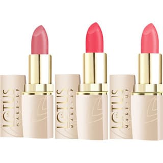 Lotus Herbals Makeup Pure Matte Lip Color  (pack of 3 different shades) - Makeup - Lips | Buy online on ZillyBuy