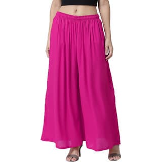 PT LEGGINGS Beautiful Rayon Palazoo for women freesize(Pack of 1) - Uncategorized | Buy online on ZillyBuy